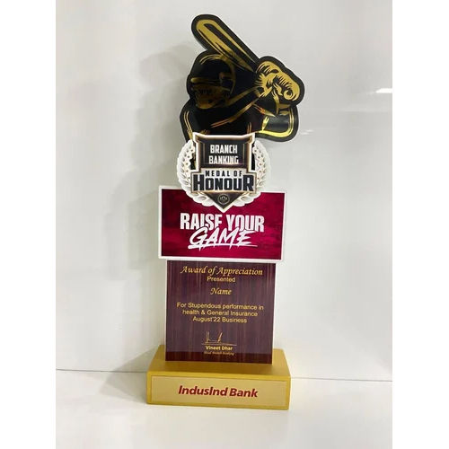 Customized Best Batsman Award and Trophies