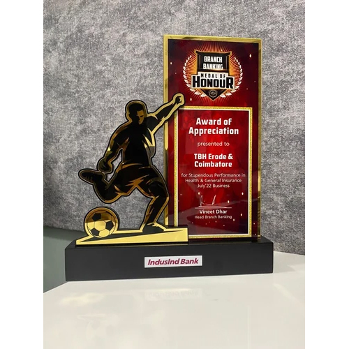 Custom Design Football Trophy and Awards