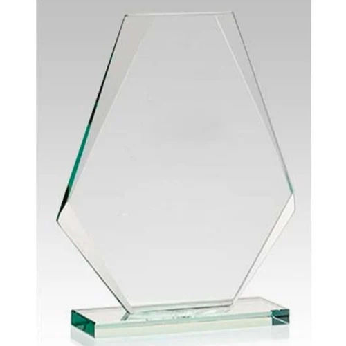 Jade Pyramid Crystal Trophy