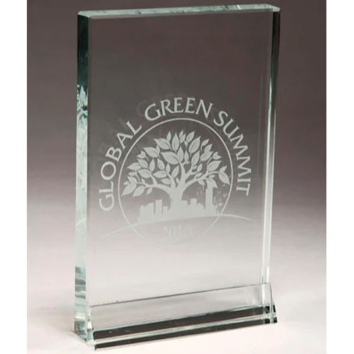 Acrylic Transparent Engraved Trophy Awards