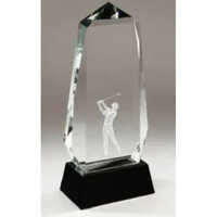 Golf Glass Award - Finishing: Polished
