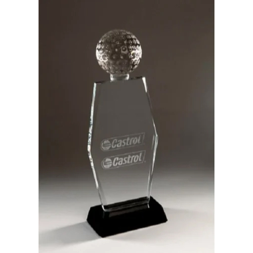 Customized Engraved Crystal Award and Trophy