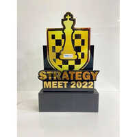 Chess Theme Based Custom Design Corporate Award