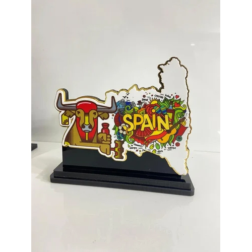 Spain Themed Custom Designed Memento awards
