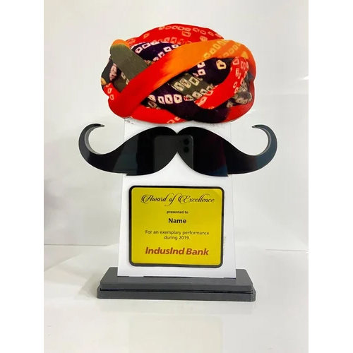 Turban Moustache Themed Custom Corporate Memento