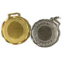 Gold And Silver Promotional Medal