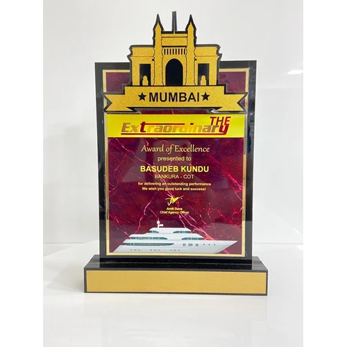 Mumbai Theme Based Custom Design Award and Trophies