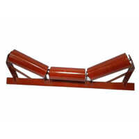 Conveyor Idler Roller - Color: Red