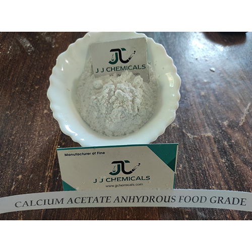 Calcium Acetate Anhydrous Food Grade