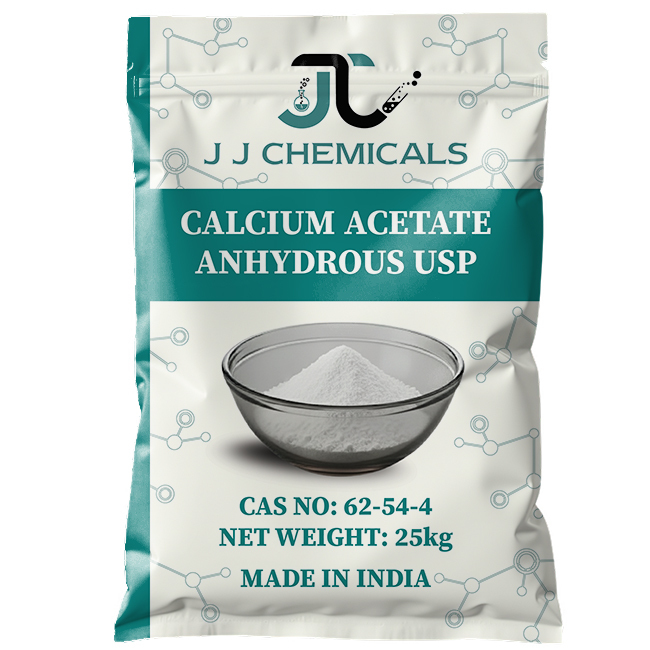 Calcium Acetate Anhydrous Usp - Application: Industrial