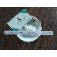 Calcium Sulphate Anhydrous - Powder, Food Grade | Industrial Application, Room Temperature Storage, Versatile Usage