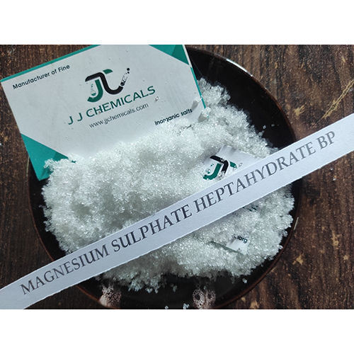 Magnesium Sulphate Heptahydrate Bp Application: Industrial