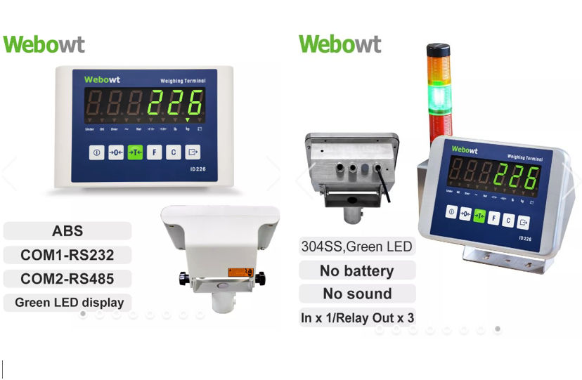 Digital Display Weighing Indicators - Accuracy: 0.01  %