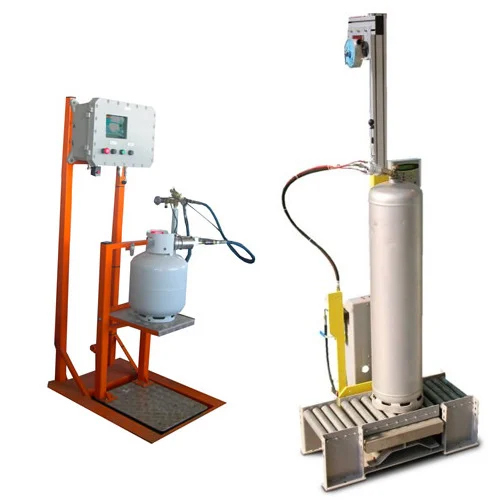 Gas Filling And Weighing Machine