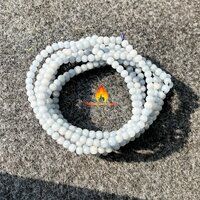 Angelite  4 MM  Bead Stretchy Bracelet