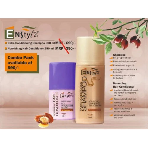 Enstylz Extra Conditioning Shampoo 500 ml  Hair Conditioner 250 ml