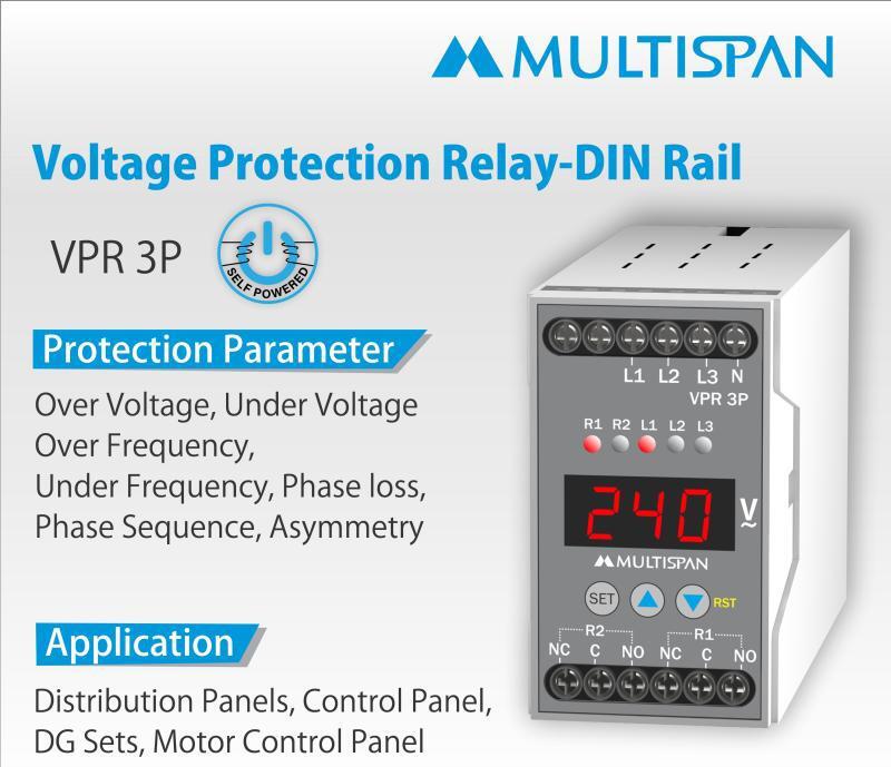 VPR-3P/ VPR-126 Voltage Protection Relay