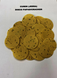 Cumin Jeera Disco Papad-cracker - Regular Size | Good Quality, Crispy Texture And Authentic Indian Flavor