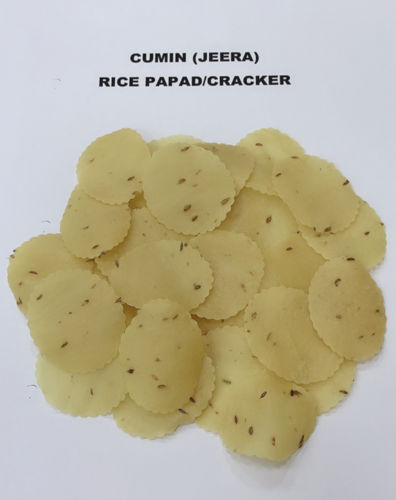 Cumin Jeera Rice Papad-Cracker