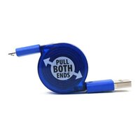 Retractable Usb Charge For Smartphones And Tech Devices - Plastic Body, Multi/assorted Color | Versatile Charging Solution For All Environments