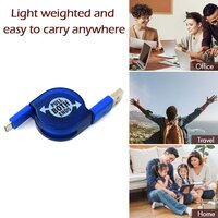 RETRACTABLE USB CHARGE WIDELY USED FOR CHARGING VARIOUS TYPES OF SMARTPHONES AND TECHNICAL DEVICES PRESENT IN ALL KIND OF PLACES ETC (7400)