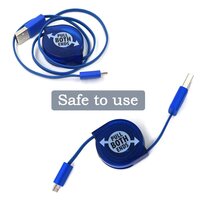 RETRACTABLE USB CHARGE WIDELY USED FOR CHARGING VARIOUS TYPES OF SMARTPHONES AND TECHNICAL DEVICES PRESENT IN ALL KIND OF PLACES ETC (7400)