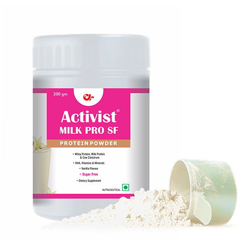 Activist Milk Protein Powder Sf Vanilla - Shelf Life: 18 Months