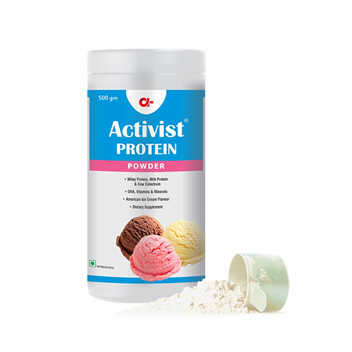 Activist Protein Powder American Icecream flavour 500g