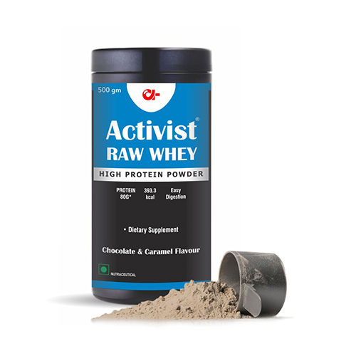 Activist Raw Whey High Protein Powder Chocolate Caramel 500G - Efficacy: Promote Nutrition