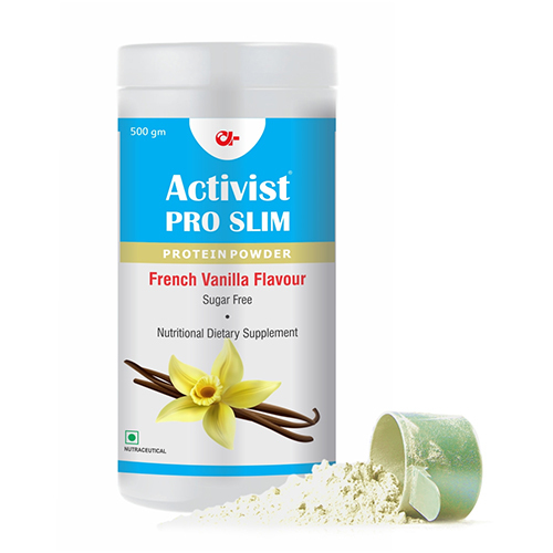 Activist Pro Slim Protein Powder Vanilla Flavour 500g