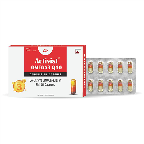 Activist Omega3 Q10 Liquid Capsules - 30
