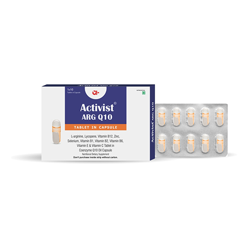 Activist Arg Q10 Man Fertility Booster 30 Capsules