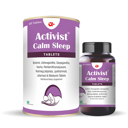 Activist Clam Sleep for Anxiety 60 Tablets