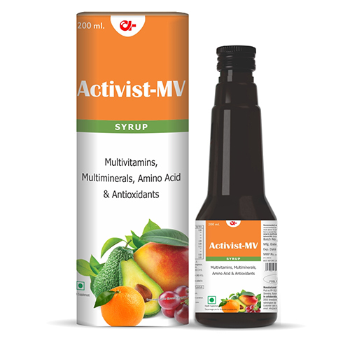 Activist MV Syrup containing vitamins and minerals