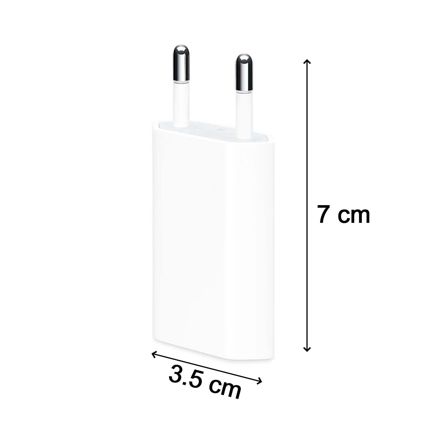 USB WALL CHARGER FOR ALL IPHONE ANDROID SMART PHONES (ADAPTOR ONLY) (7425)