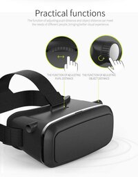 VR PRO VIRTUAL REALITY 3D GLASSES HEADSET (1447)