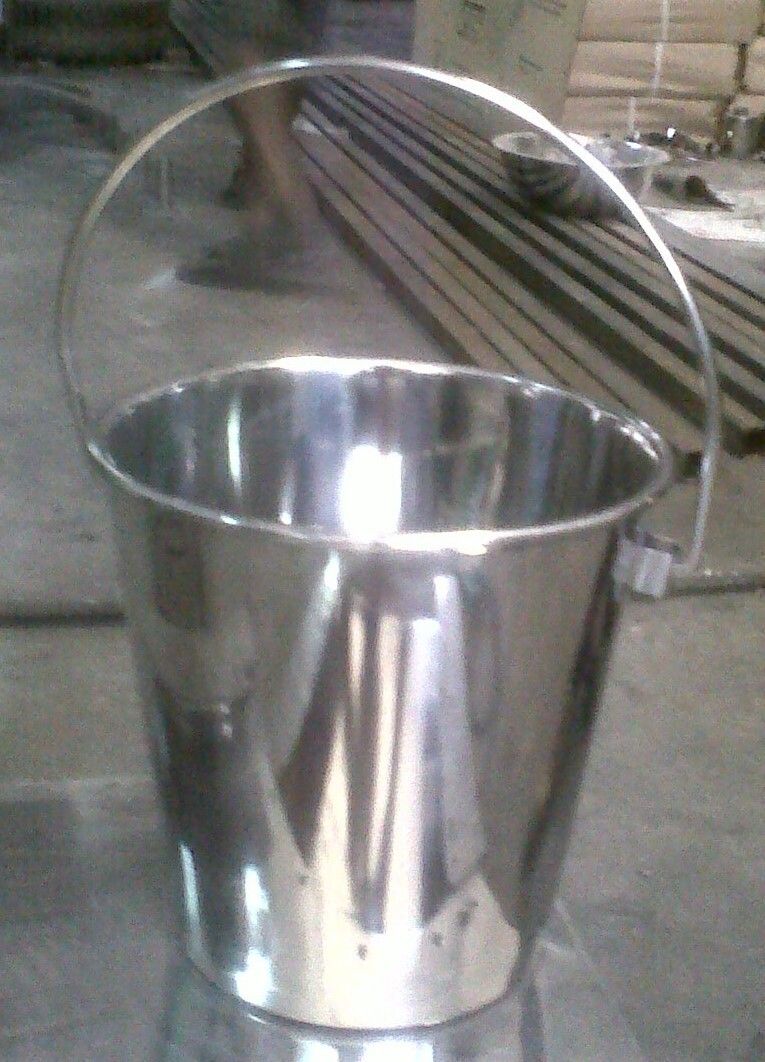 Stainless Steel Storage Bucket