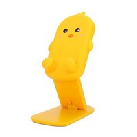 Cute Cartoon Design Multi-angle Adjustable Foldable Mobile Stand (0216) - Plastic Body, Multi/assorted Color | Adjustable & Foldable Design For Versatile Use