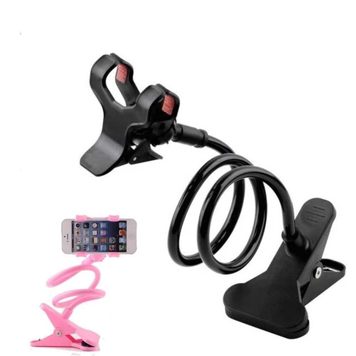 360 DEGREE FLEXIBLE PORTABLE FOLDABLE METAL-LAZY STAND BRACKET (0281A)