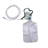 High Concentration Oxygen Mask - High Quality Plastic, Up To 90% Oxygen Delivery, Lightweight & Portable