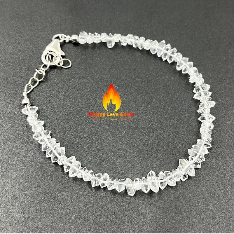 Harkemar Diamond 925 Sterling Silver Bead Bracelet