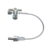 3-way Stopcock With Extension Line - Dehp Free, Length 10 Cm | Durable Plastic, Lightweight, Easy To Connect And Disconnect