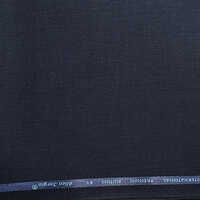 Blue Polyester Viscose Paint Fabric