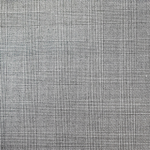 Grey Polyester Viscose Shirt Fabric