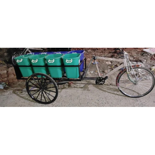 8 Bins Garbage Pedal Rickshaw
