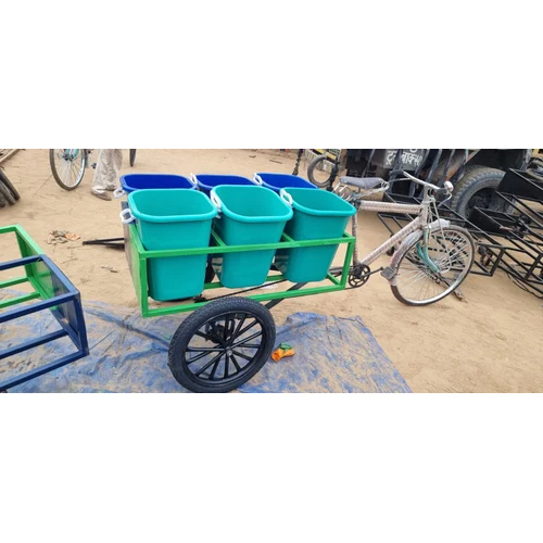 Pedal Tricycle Rickshaw With Moped Tyre