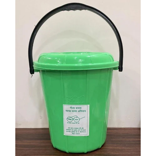 10 Litre Plastic Green Waste Dustbin