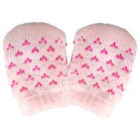 Acrylic Wool Mitten Gloves - Multicolor, Full Finger Style | Washable For Daily Life Comfort