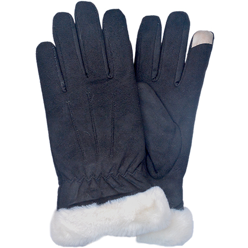 Valvet Fabric Women Gloves