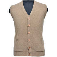 Mens Half Sleeve Woolen Coat